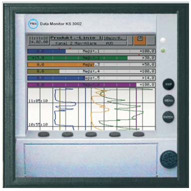 KS3002 paperless recorder